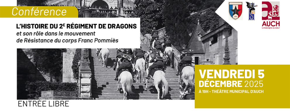 80e anniversaire de la fin de la guerre 39/45 : le 2e Régiment de Dragons de retour à Auch