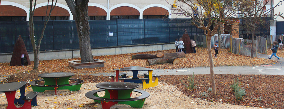 Scolaire : végétalisation de la cour de l’école Lissagaray