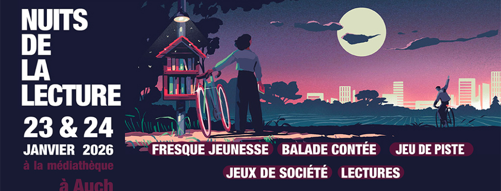 Événement à la médiathèque : les Nuits de la lecture 