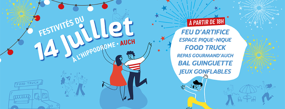 EVENEMENT - Fête du 14 juillet à Auch