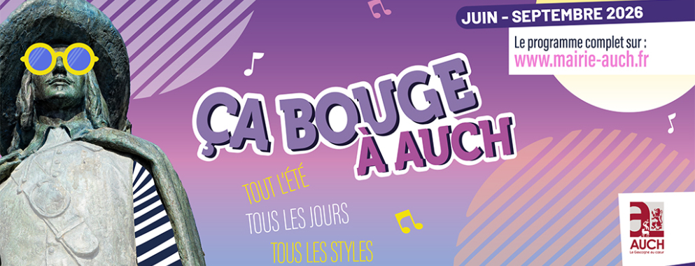 « Çà bouge à Auch » Un été d’animations pour faire vibrer la ville et ses commerces