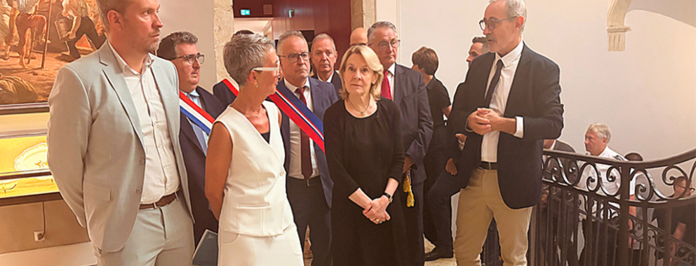 Visite de la ministre de la Culture : un temps fort pour la culture et le patrimoine de notre territoire