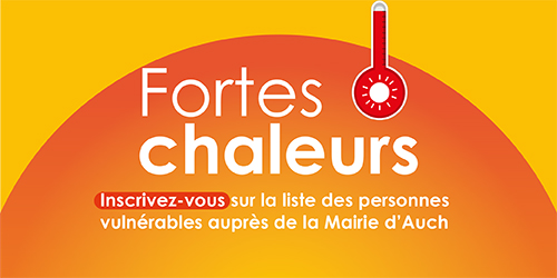 Plan canicule : inscrivez-vous auprès de la mairie d'Auch