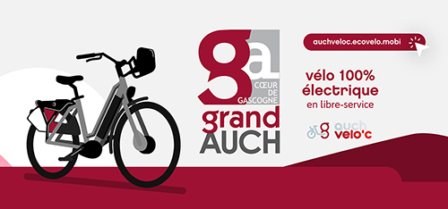 AUCH VELO'C : le vélo électrique en libre-service