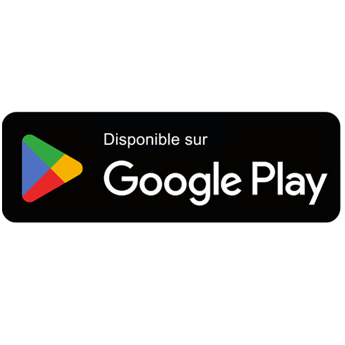 disponible sur Google Play