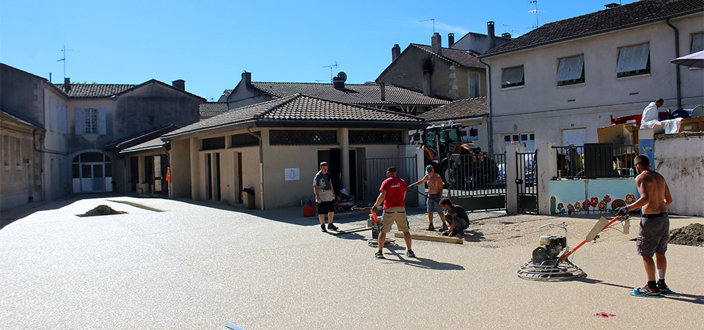 travaux ecole une