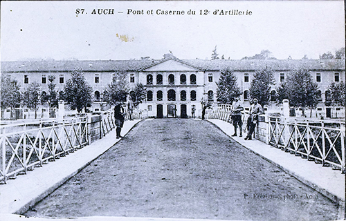 Carte-postale  Caserne Espagne 2023