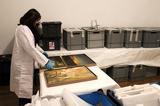 conservation-tableaux fermeture-musee-Ameriques-Auch 2023