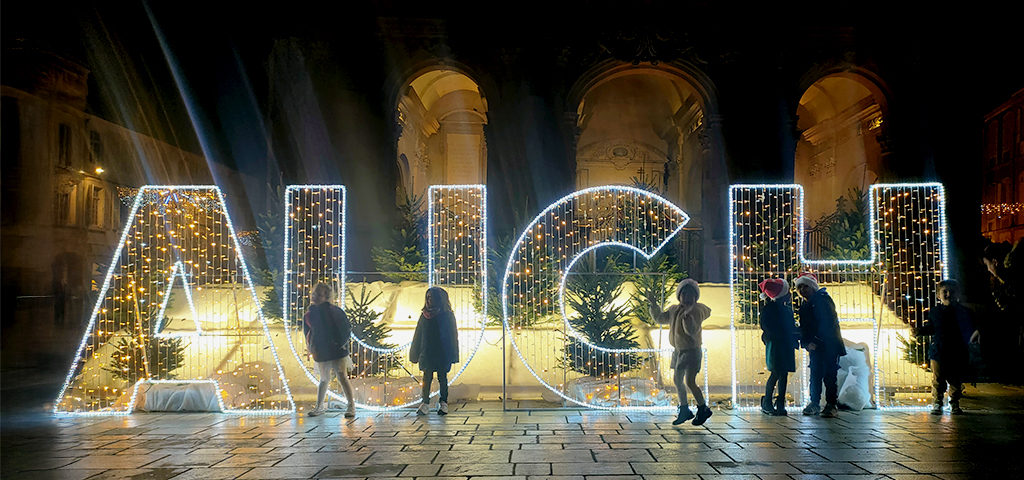 2024 couv illuminations animations Noel Auch