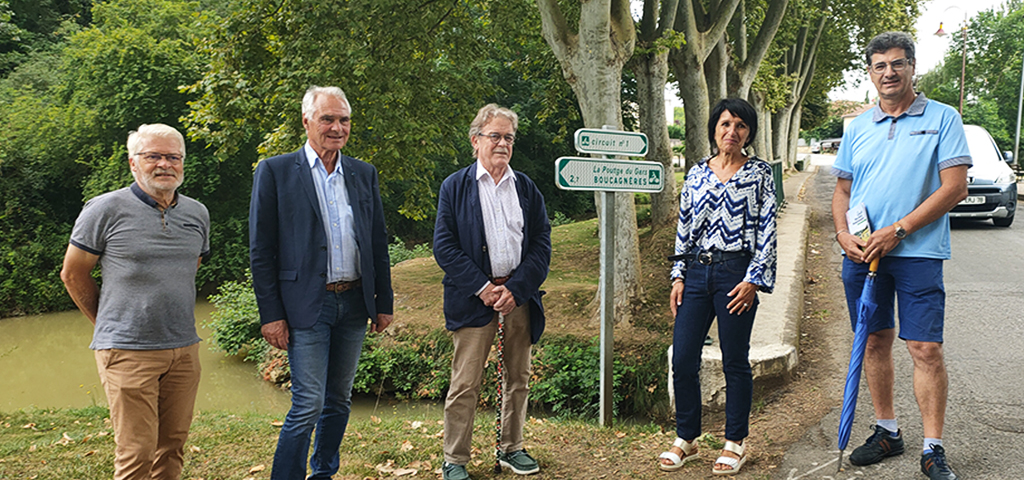 2025 07 piste cyclable Auch gers