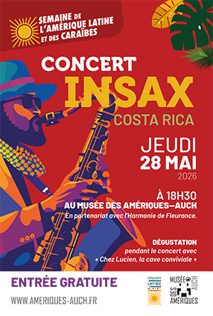 Concert au Musée des Amériques—Auch ǀ 28 mai 2026