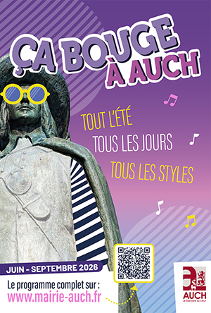 Ca bouge à Auch ǀ juin - septembre 2026