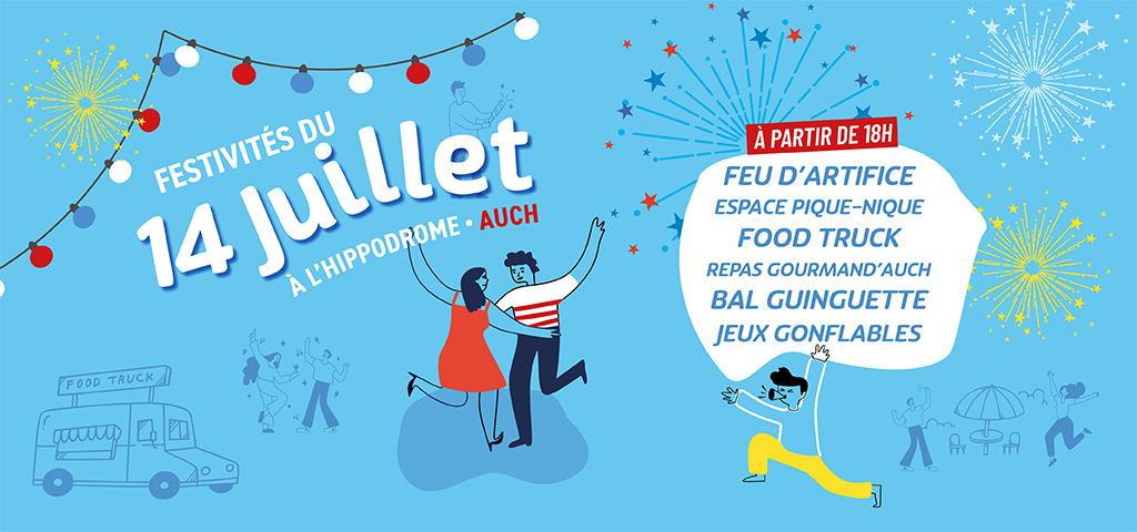 Fête du 14 juillet (2026) à Auch Fête du 14 juillet (2026) à Auch
