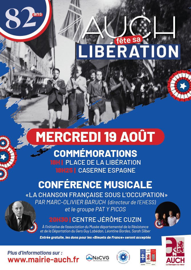 Auch fête la Libération 2026 08 commemoration liberation
